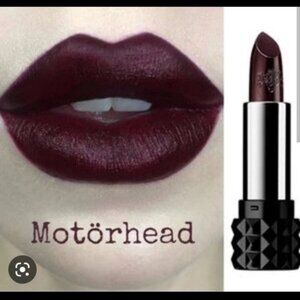 Kat Von D Studded Kiss Lipstick MOTORHEAD Rare Discontinued Deep Purple *USED*